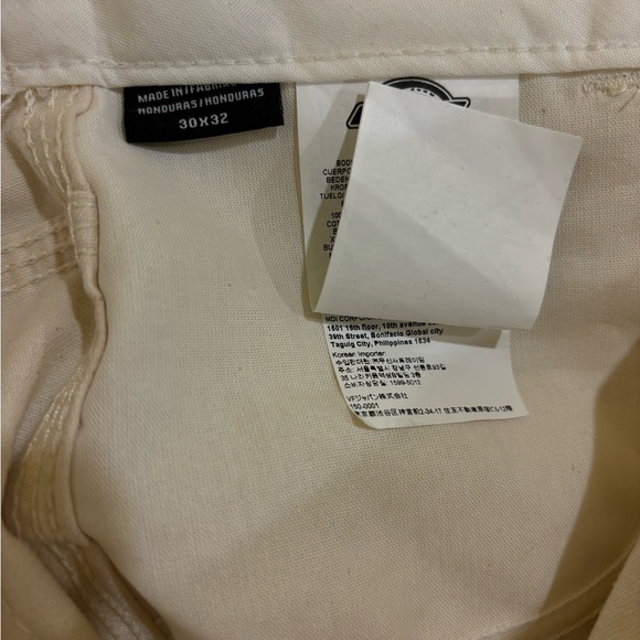 NWT Dickies OffWhite Carpenter/Painters Pants - Picture 4 of 4